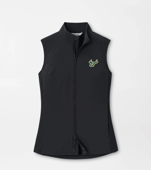 University of South Florida Women's Dunes Vest in Black