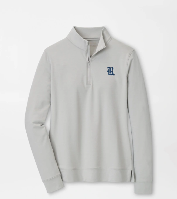 Rice University Women's Perth Performance Pullover in British Grey