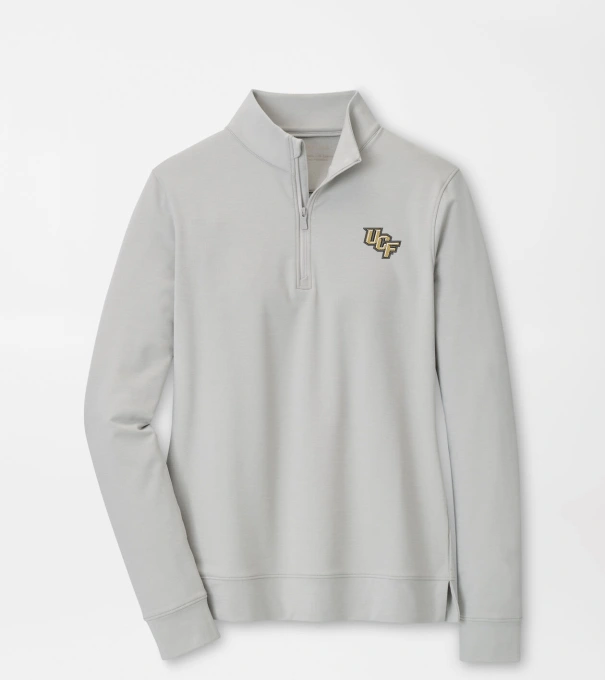 UCF Women's Perth Performance Pullover in British Grey