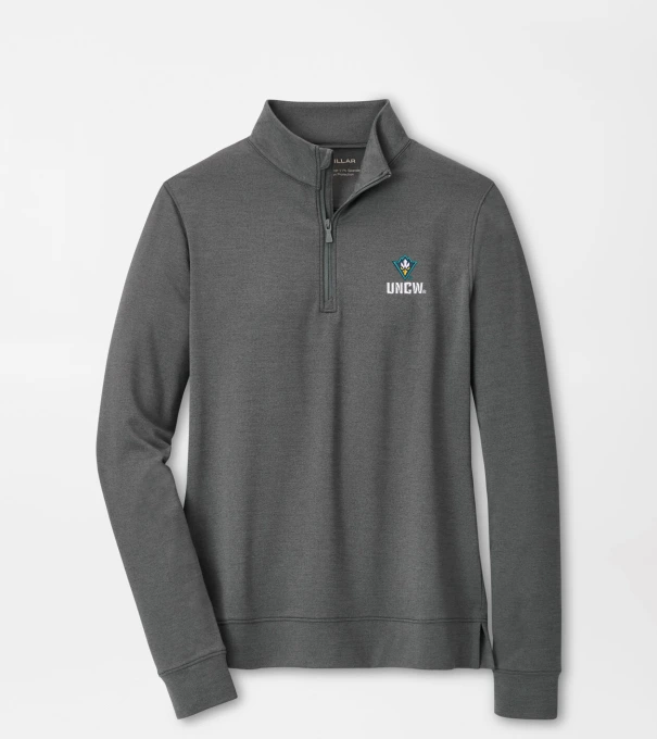 UNCW Women's Perth Performance Pullover in Iron