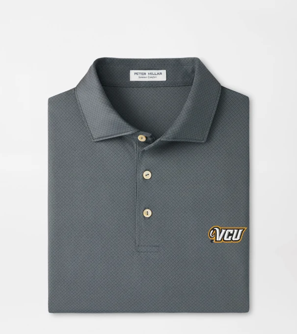 VCU Hugo Performance Jersey Polo in Iron