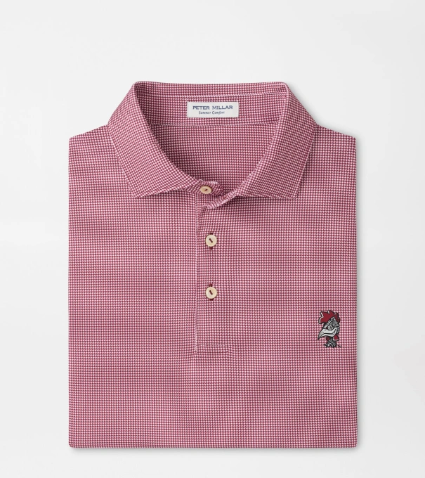 South Carolina Vault Border Performance Jersey Polo in Maroon2