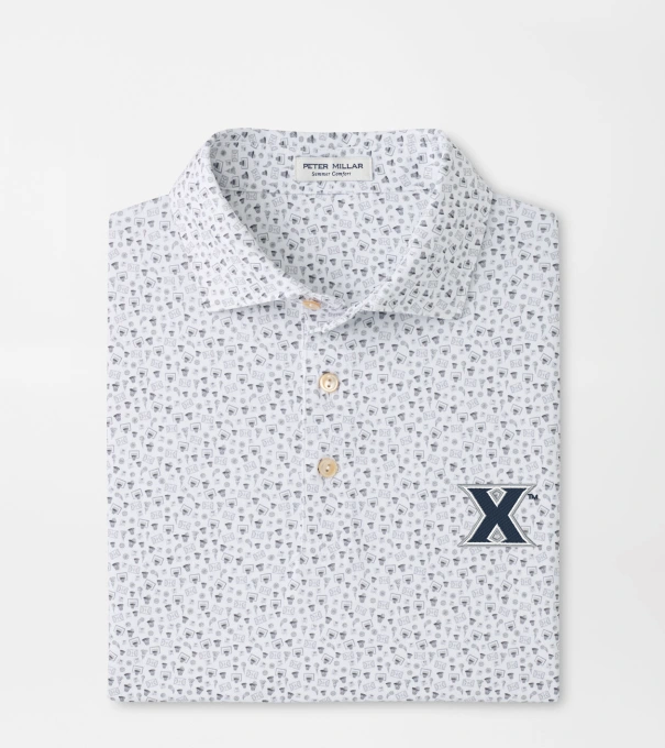Xavier Buzzer Beater Performance Jersey Polo in White