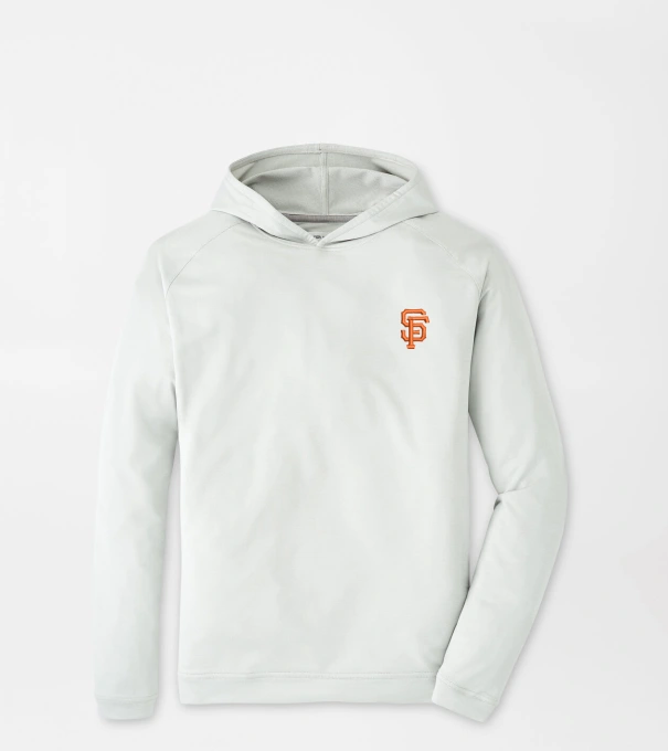 San Francisco Giants Pine Performance Hoodie in British Grey