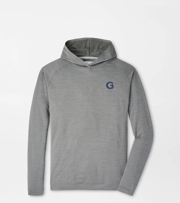 Georgetown Pine Performance Hoodie in Iron