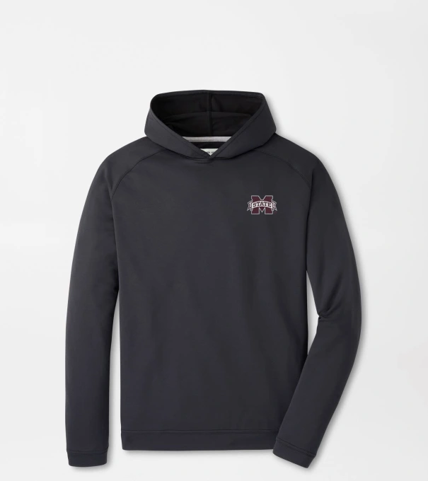 Mississippi State Pine Performance Hoodie in Black