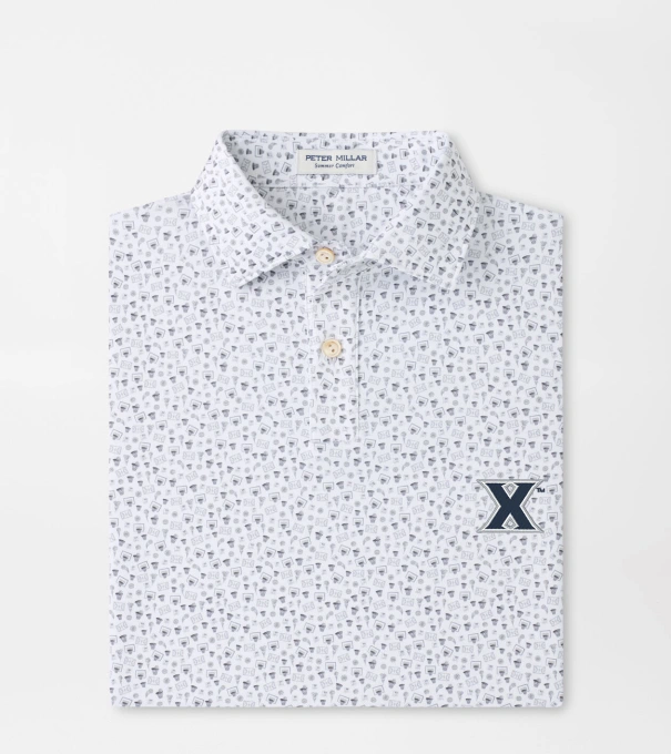 Xavier Buzzer Beater Youth Performance Jersey Polo in White
