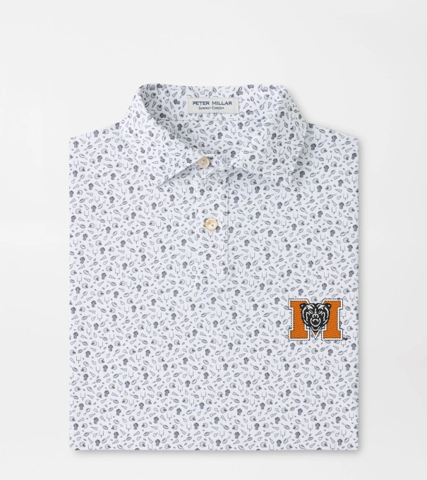 Mercer Kick Off Youth Performance Jersey Polo in Gale Grey
