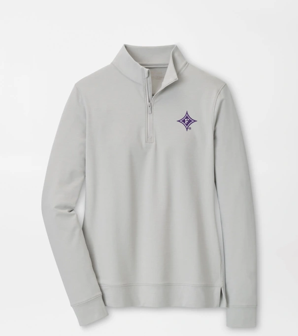 Furman Women's Perth Performance Pullover in British Grey