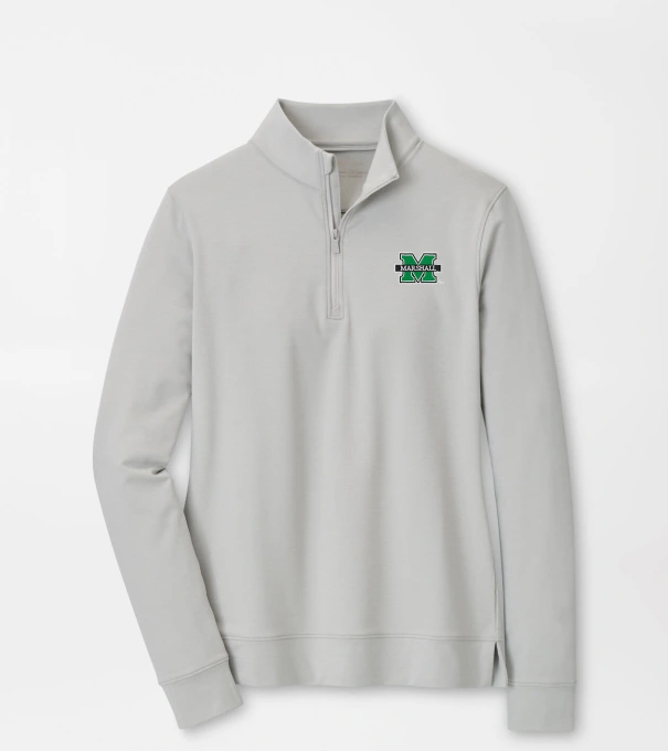 Marshall Women's Perth Performance Pullover in British Grey