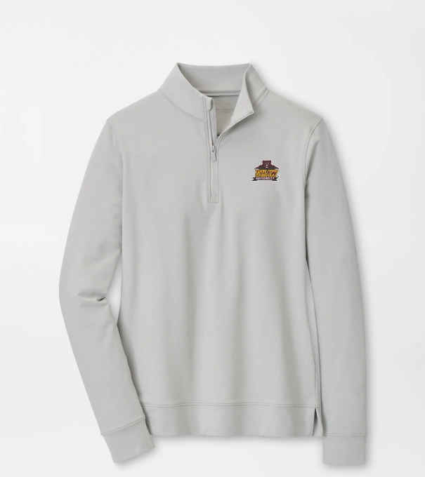 Shaw University Women's Perth Performance Pullover in British Grey