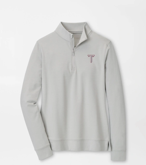Troy Women's Perth Performance Pullover in British Grey