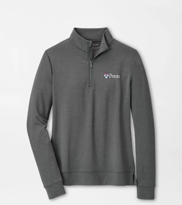 UPenn Women's Perth Performance Pullover in Iron