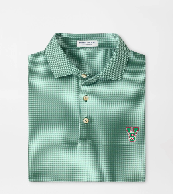 Mississippi Valley State Border Performance Jersey Polo in Green1