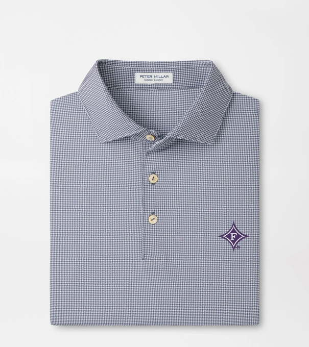 Furman Border Performance Jersey Polo in Iron