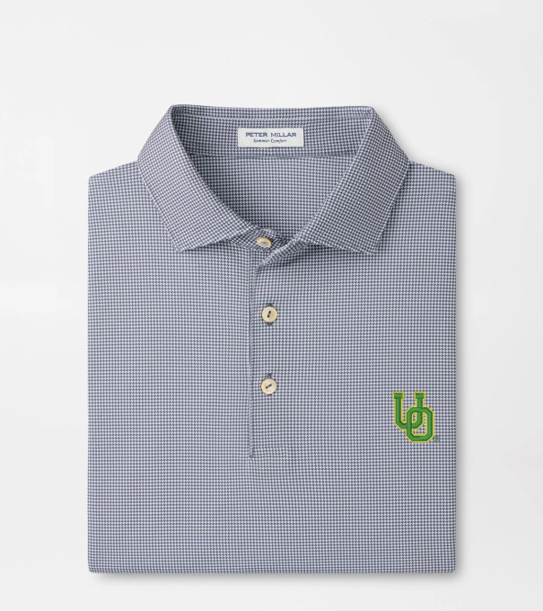 Oregon Vault Border Performance Jersey Polo in Iron