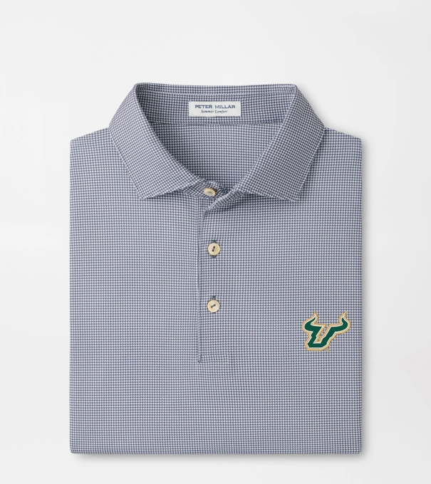 University of South Florida Border Performance Jersey Polo in Iron