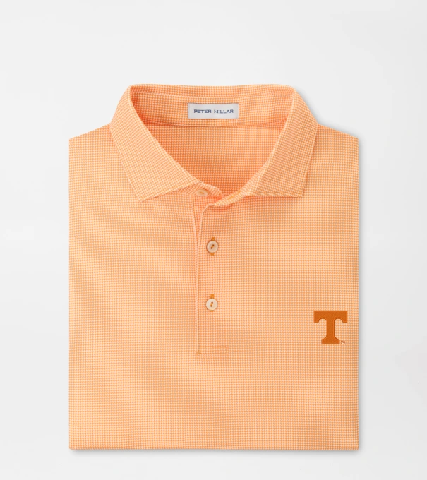Tennessee Border Performance Jersey Polo in Orange1