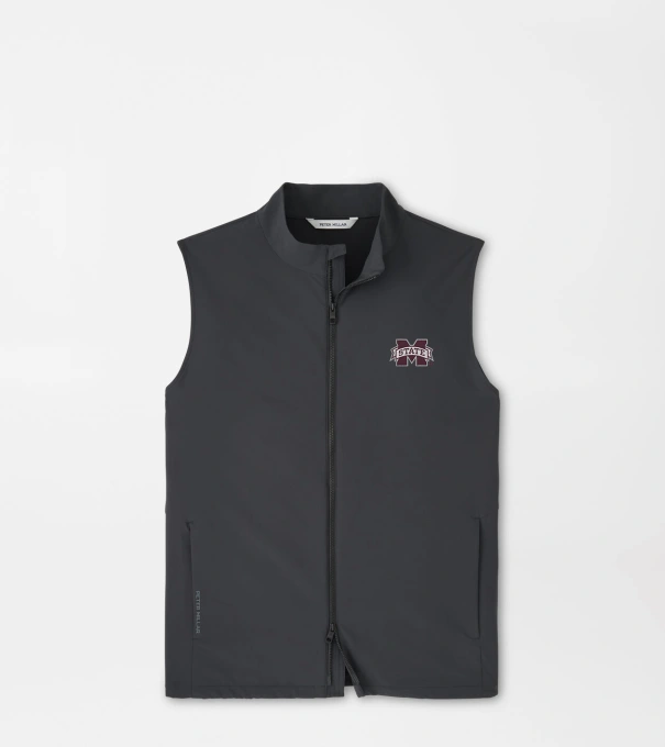 Mississippi State Dunes Vest in Black