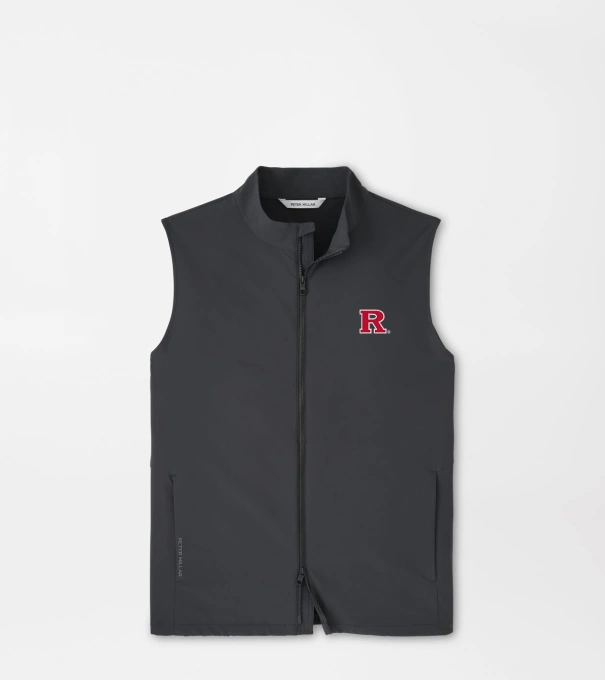 Rutgers Dunes Vest in Black