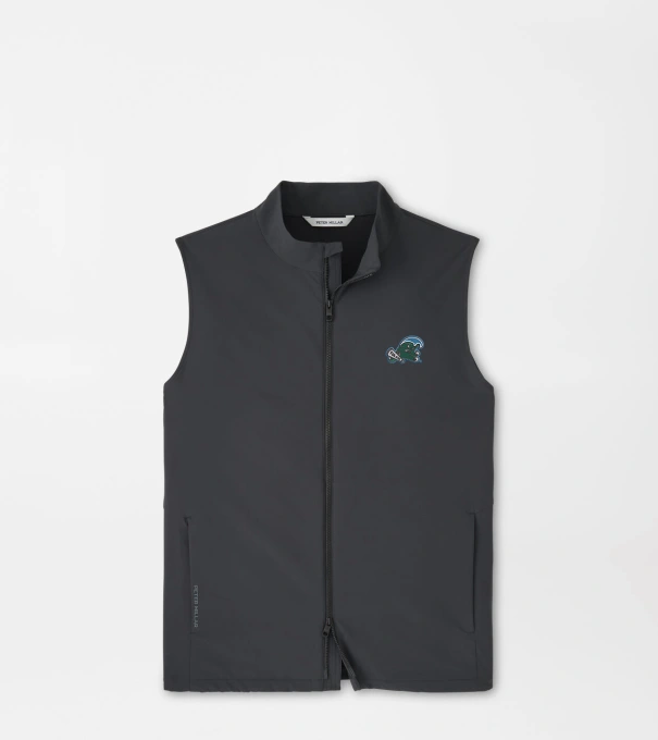 Tulane Green Wave Dunes Vest in Black