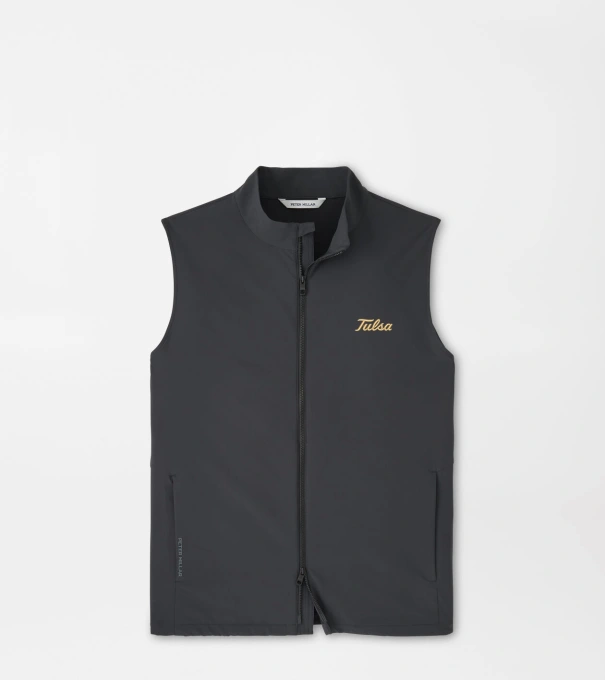 Tulsa Dunes Vest in Black
