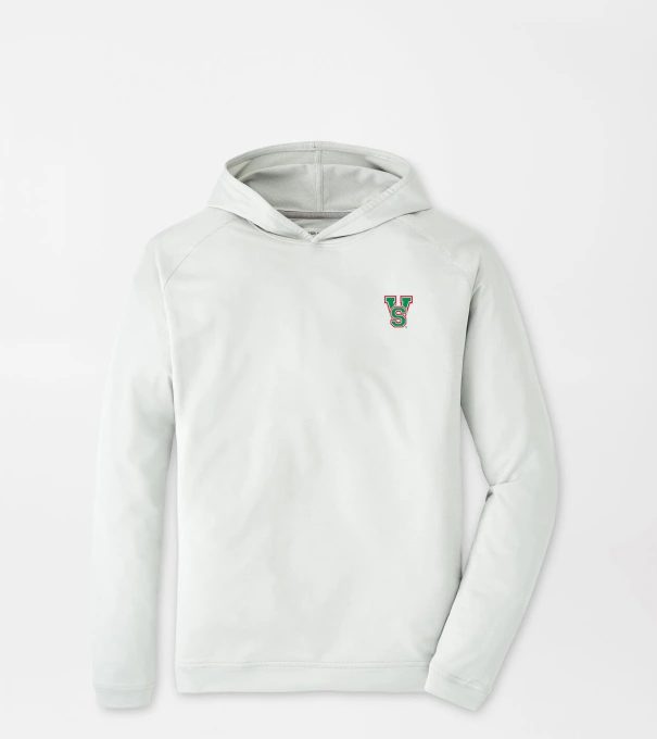 Mississippi Valley State Pine Performance Hoodie in British Grey
