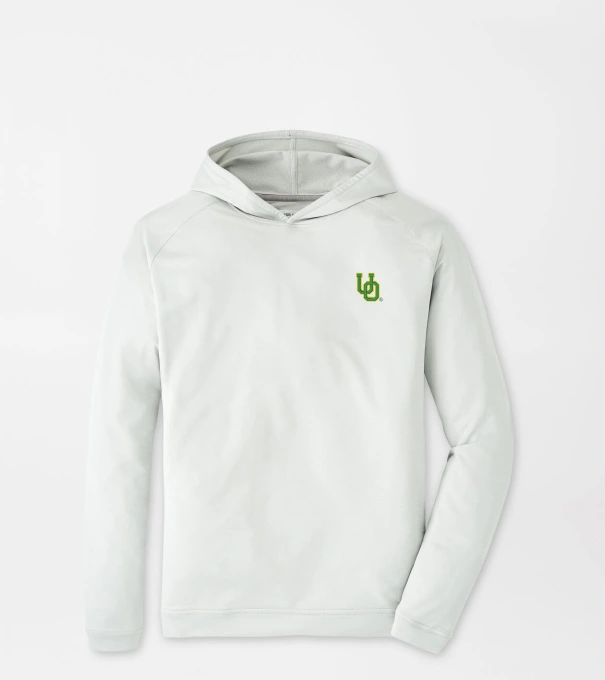 Oregon Vault Pine Performance Hoodie in British Grey