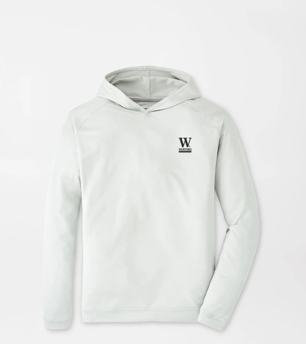 Wofford Pine Performance Hoodie in British Grey
