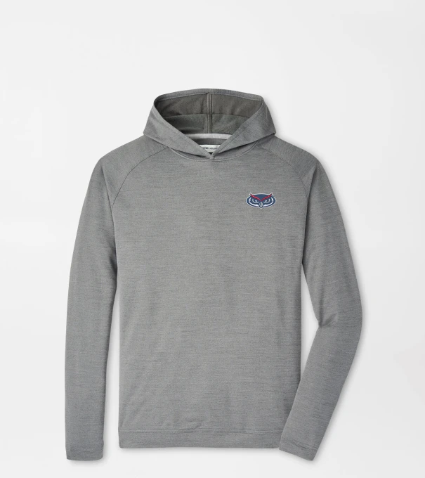 Florida Atlantic University Pine Performance Hoodie in Iron