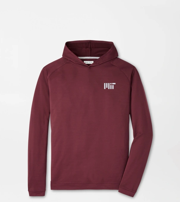 MIT Pine Performance Hoodie in Maroon3
