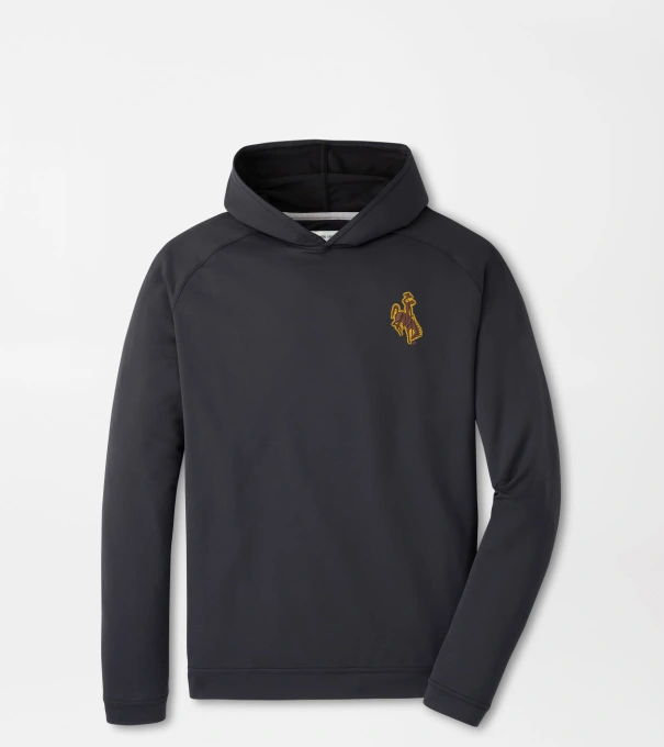 Wyoming Pine Performance Hoodie in Black