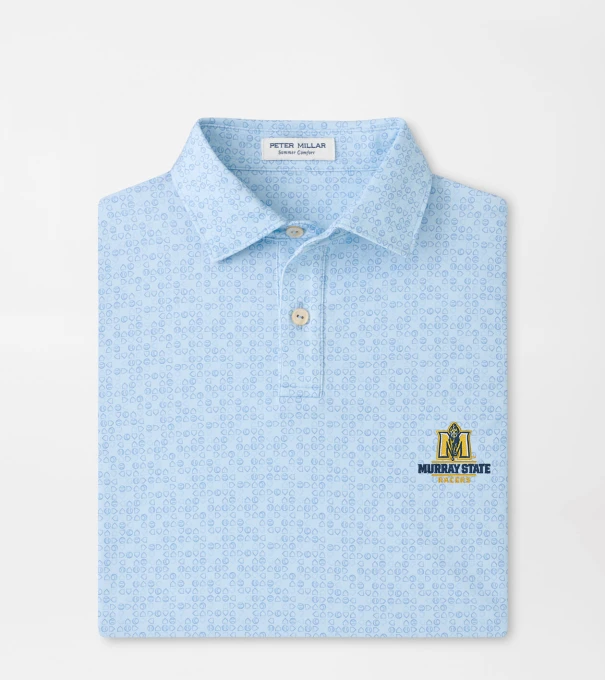 Murray State Bases Loaded Youth Performance Jersey Polo in PALE BLUE