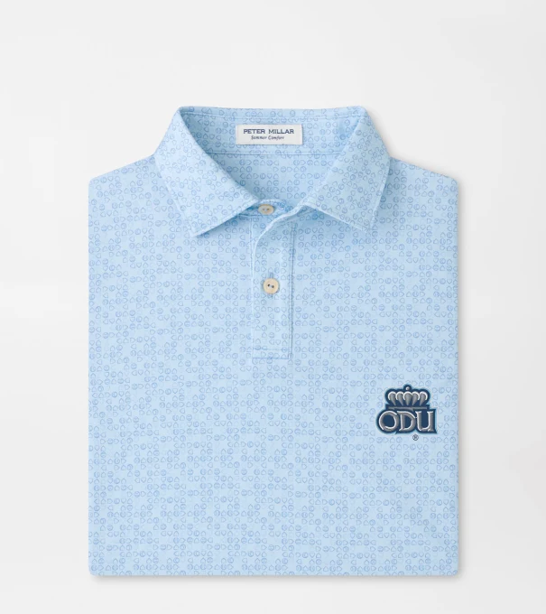 Old Dominion University Bases Loaded Youth Performance Jersey Polo in PALE BLUE