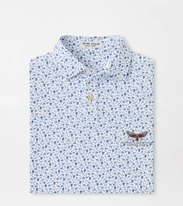 Maryland Eastern Shore Kick Off Youth Performance Jersey Polo in Blue Frost