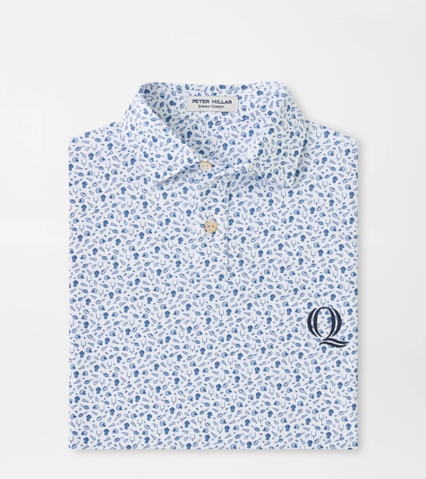 Quinnipiac Kick Off Youth Performance Jersey Polo in Blue Frost