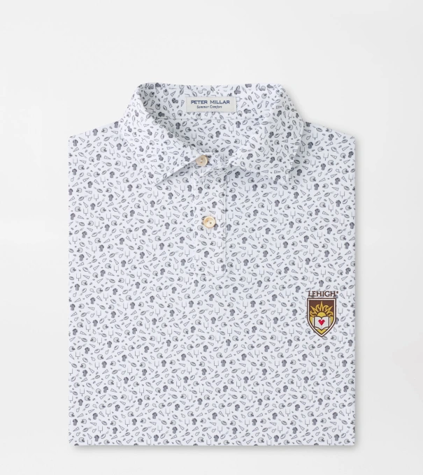 Lehigh Kick Off Youth Performance Jersey Polo in Gale Grey