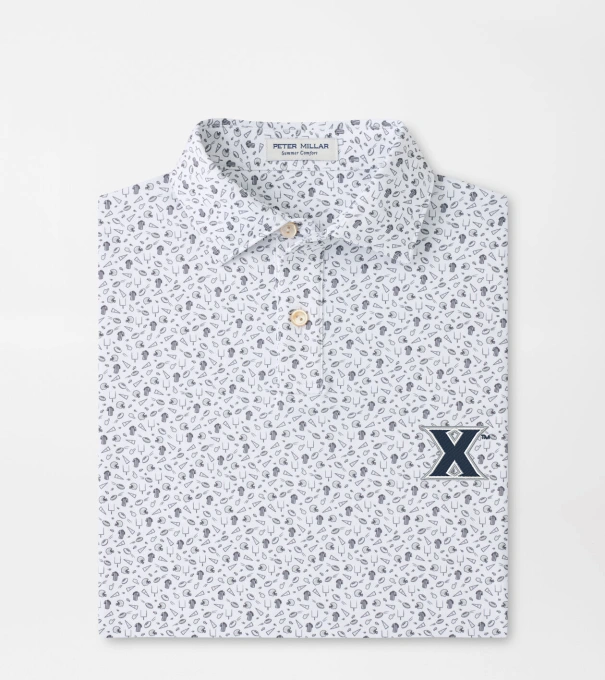 Xavier Kick Off Youth Performance Jersey Polo in Gale Grey