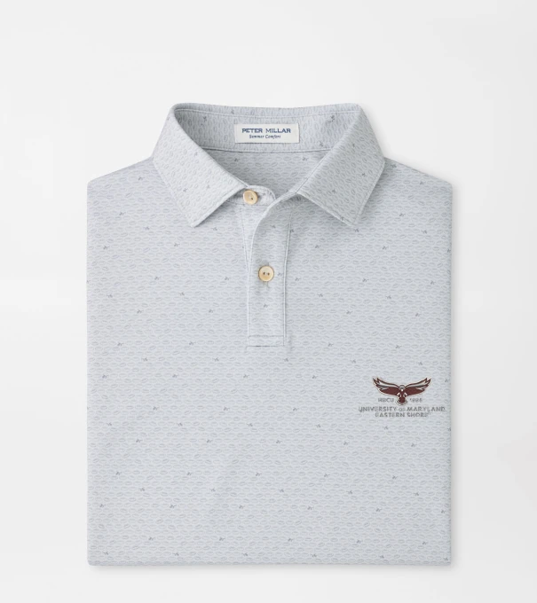 Maryland Eastern Shore On The Ball Youth Performance Jersey Polo in British Grey