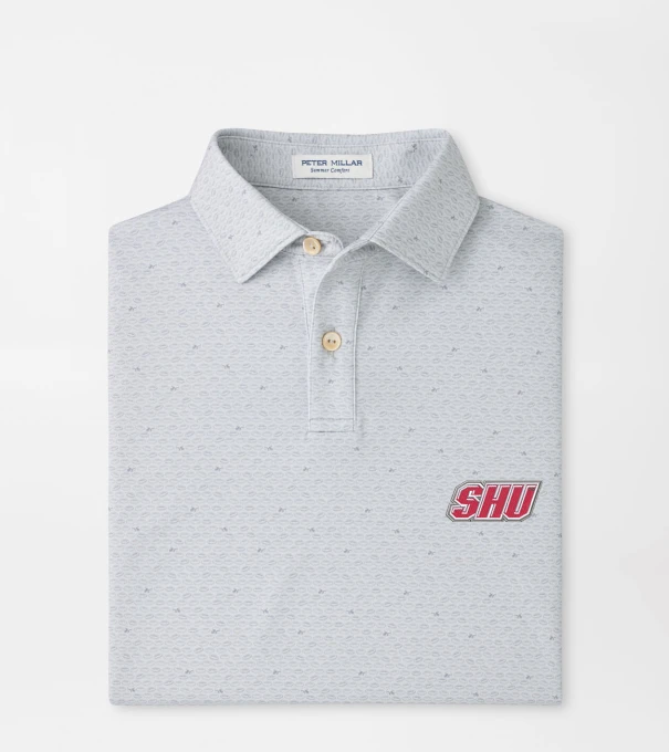Sacred Heart University On The Ball Youth Performance Jersey Polo in British Grey