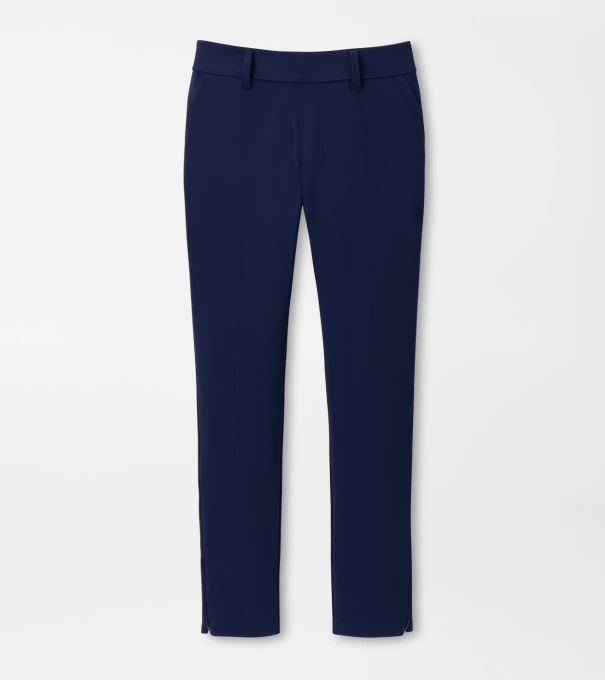 Bingham High Stretch Bonded Ankle Pant in Navy