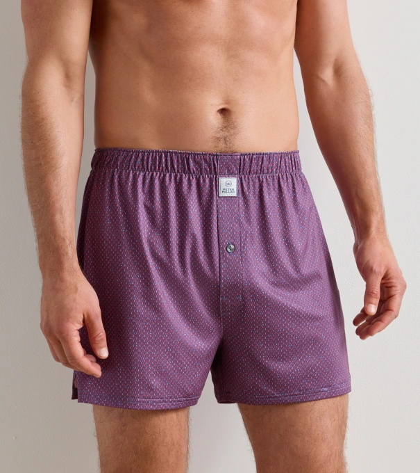 Lobster Boil Performance Boxer Short in BALI BLUE