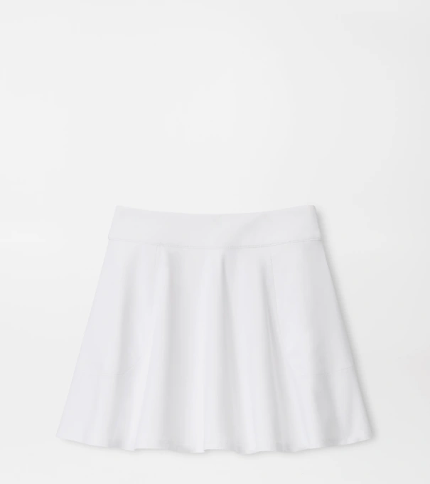 Girls Sally Skort in White