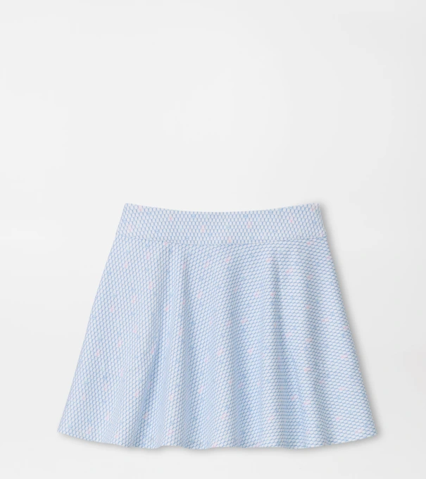 Girls Sally Courtside Charm Printed Skort in Multi