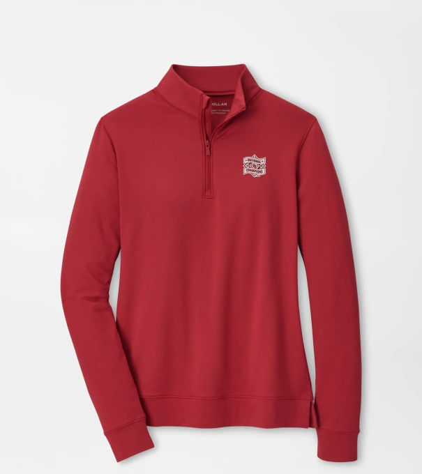 Oklahoma College World Series Women's Perth Performance Pullover in Crimson1