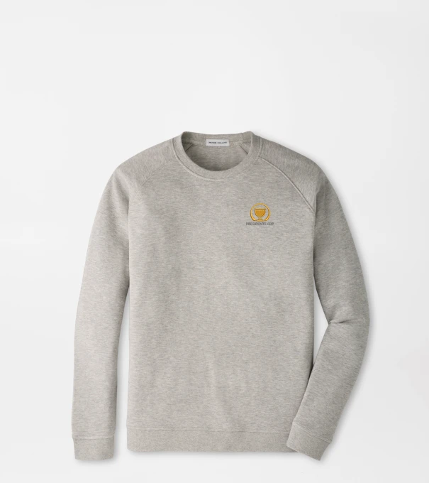 16th President's Cup Crown Comfort Knit Crew in Light Grey