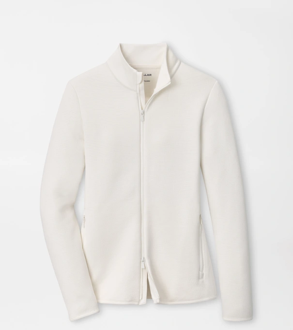 Lumi-Knit Performance Full Zip in SOFT WHITE