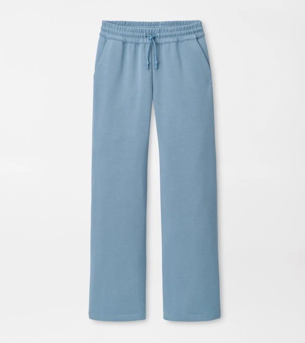 Flora Knit Track Pant in RAINWATER