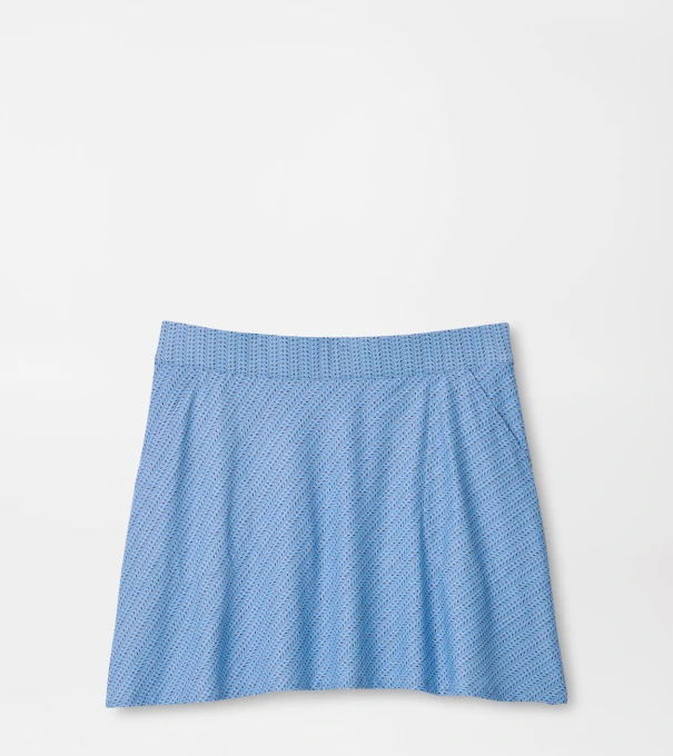 Sally Herringbone Tees Print Skort in Multi