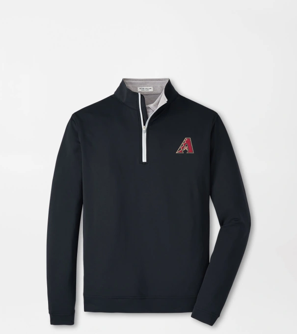 Arizona Diamondbacks Perth Performance Quarter-Zip in Black